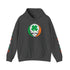 Irish Stealie with Dancing Bears Sleeves Premium Unisex Hoodie