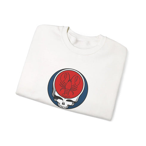 Grateful Dead - Steal Your Lobster Stealie Crewneck Sweatshirt - StealieShop