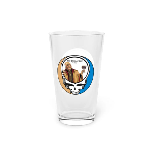 St. Bernardus Brewery Grateful Dead Stealie Pint Glass, 16oz - StealieShop