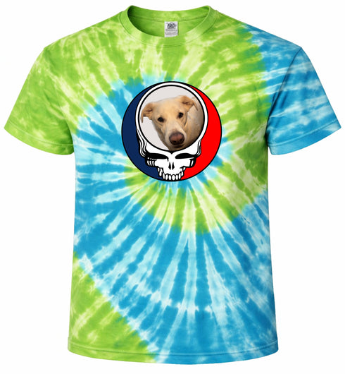 1567 - Custom Stealie Tie-Dye