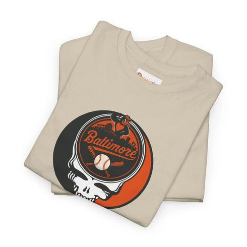 Grateful Dead - Baltimore Orioles Grateful Dead Steal Your Face T-Shirt - MLB - StealieShop