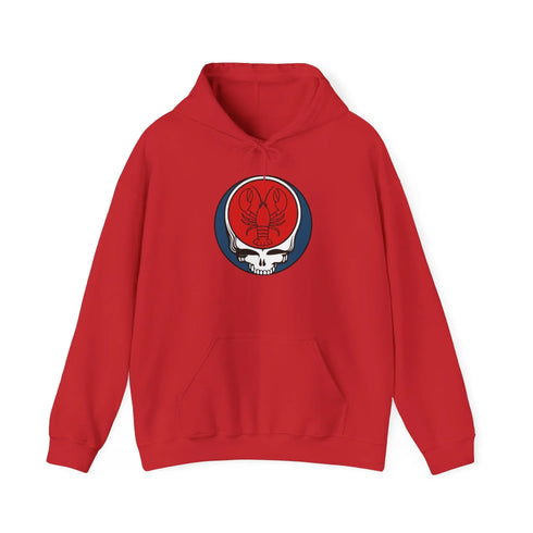 Grateful Dead - Steal Your Lobster Stealie Grateful Dead Hooded Sweatshirt - StealieShop