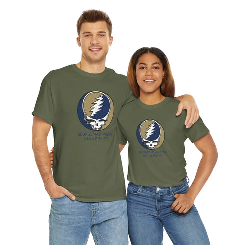 George Washington University Grateful Dead T-Shirt Printify
