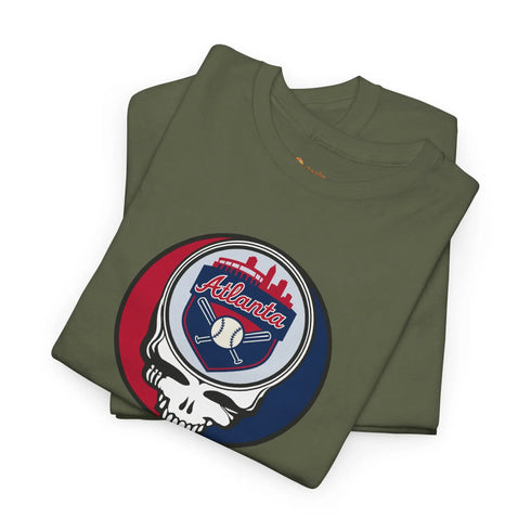 Grateful Dead - Atlanta Braves Grateful Dead Steal Your Face T-Shirt - MLB - StealieShop