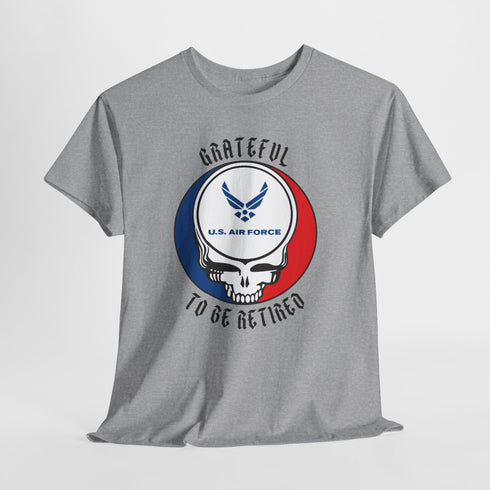 Retired Air Force Custom Stealie Unisex Grateful Dead T-Shirt