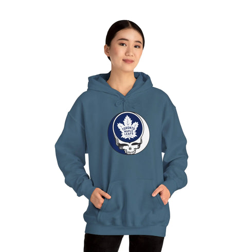 Toronto Maple Leafs Grateful Dead Unisex Heavy Blend Hoodie StealieShop