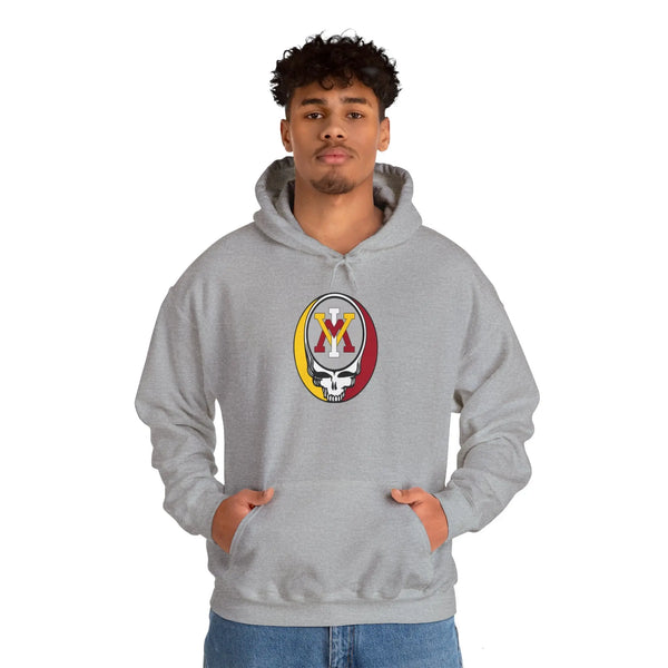 Virginia Military Institute Grateful Dead Steal Your Face Unisex Hoodie - StealieShop