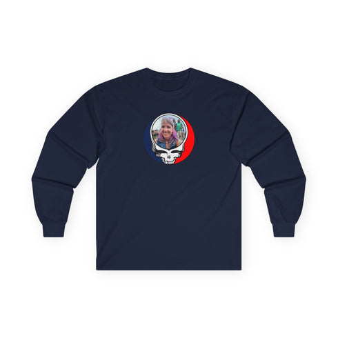 Custom Personal Stealie Grateful Dead Long Sleeve Tee (60)