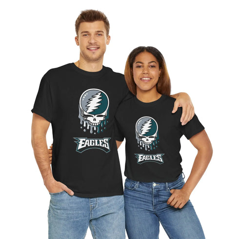 Philadelphia Eagles Grateful Dead Steal Your Face T-Shirt StealieShop
