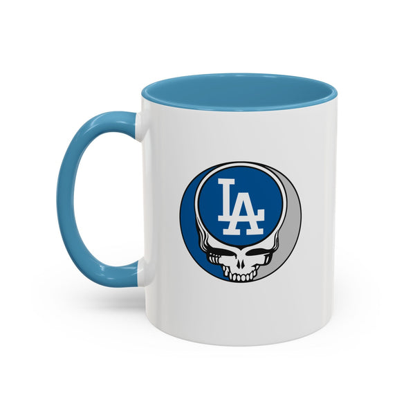 Grateful Dead - The Ballpark Collection: Los Angeles Baseball Edition Grateful Dead Stealie Coffee Mug - StealieShop
