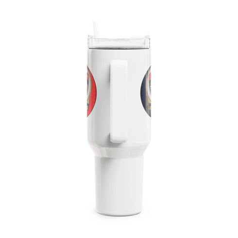 Grateful Dead - Florida Panthers Stealie "Fat Man" Tumbler, Double Insulated 40oz Travel Mug - StealieShop