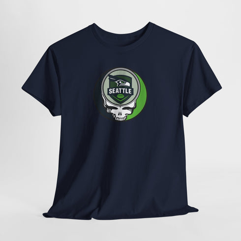 Seattle Football Stealie T-Shirt - Gridiron Collection