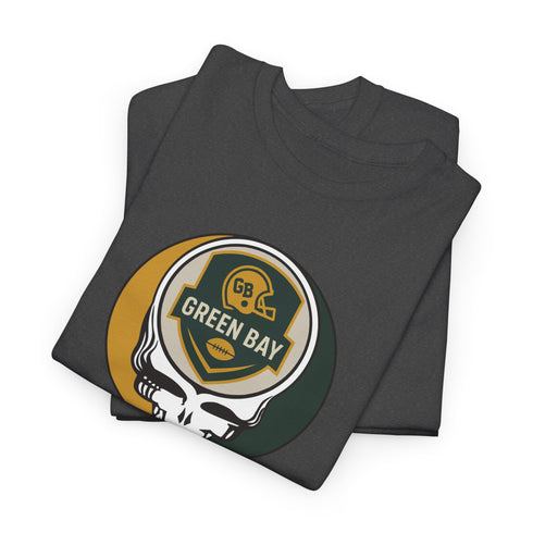 Green Bay Football Stealie T-Shirt - Gridiron Collection