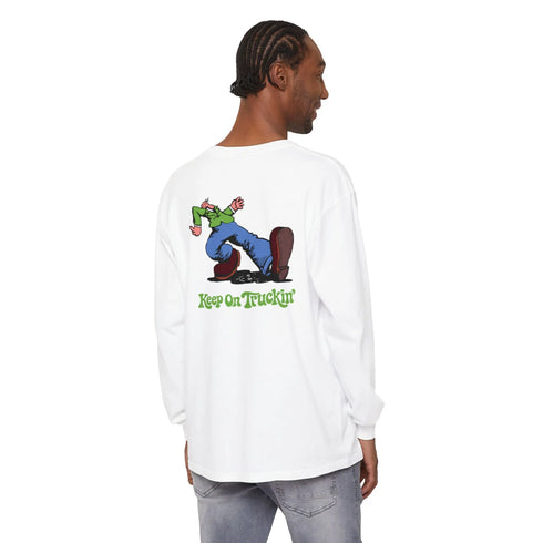 Grateful Dead - The Do-Dah Man Vineyard Collection Garment-Dyed Long Sleeve T-Shirt - StealieShop