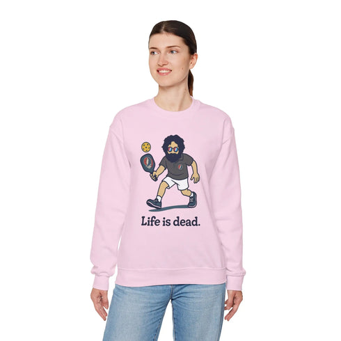 Grateful Dead - Jerry's in A Pickle | Life is dead. Crewneck Sweatshirt - StealieShop
