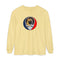Custom Dog Stealie Garment-Dyed Long Sleeve T-Shirt (91)