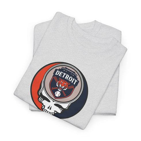 Grateful Dead - Detroit Tigers Grateful Dead Steal Your Face T-Shirt - MLB - StealieShop