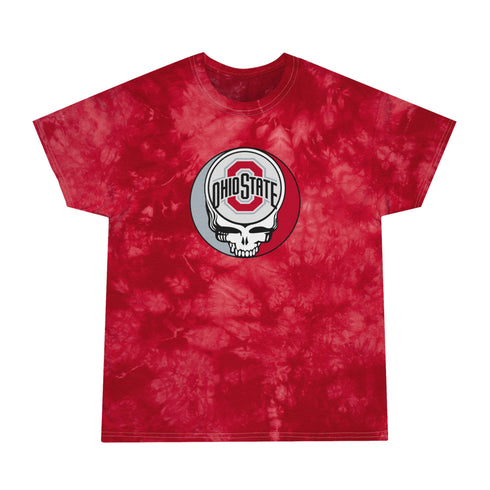 Ohio State University Stealie Crystal Tie-Dye T-Shirt