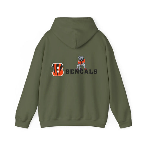 Cincinnati Bengals Dancing Bear Unisex Hoodie StealieShop