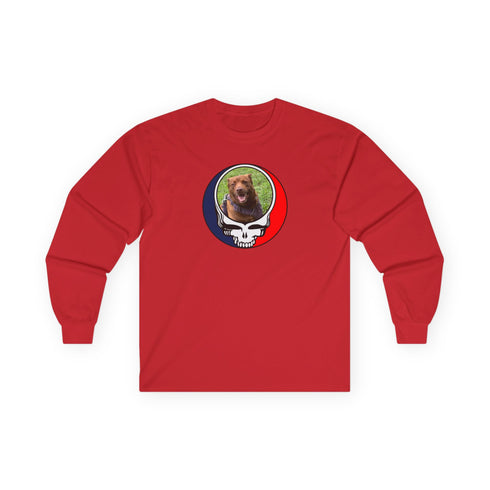 Custom Dog Stealie Grateful Dead Long Sleeve Tee (33)