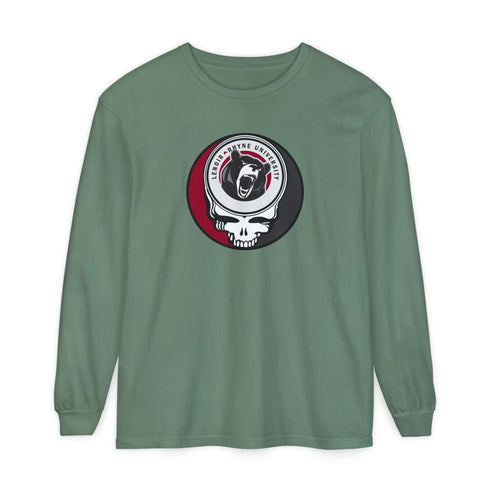 Grateful Dead - Lenoir-Rhyne University Garment-Dyed Long Sleeve T-Shirt - StealieShop