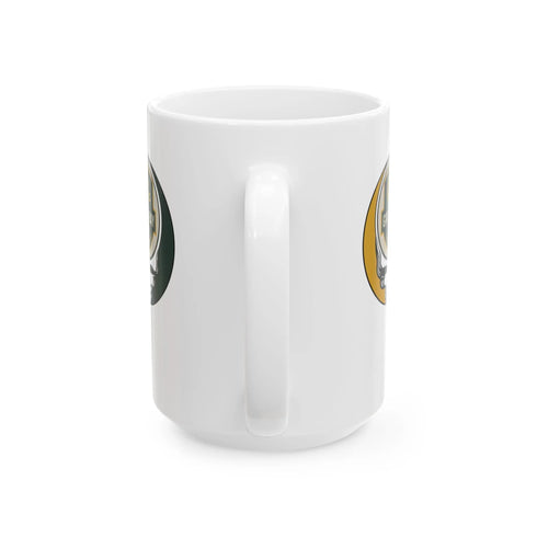 Grateful Dead - Green Bay Packers Stealie Ceramic Coffee Mug - NFL - StealieShop