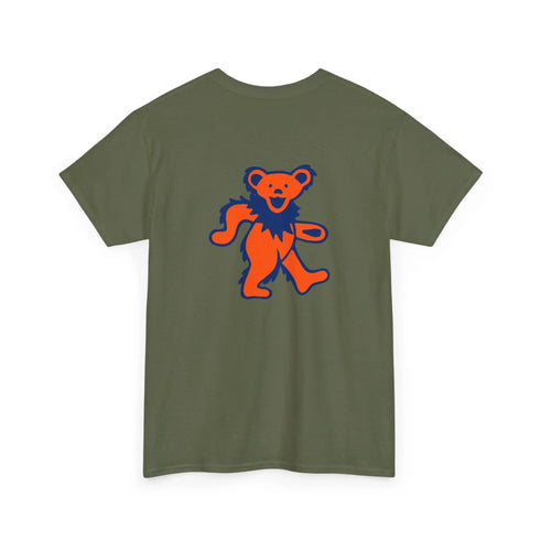 Grateful Dead - New York Mets Classic Stealie / Dancing Bear Two-Sided T-Shirt - MLB - StealieShop