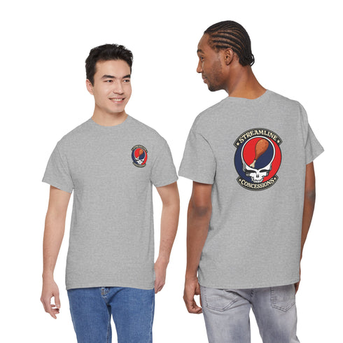 Streamline Concessions Stealie Unisex Grateful Dead T-Shirt
