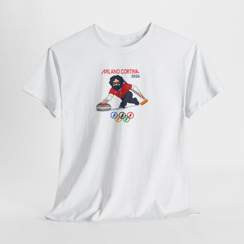 Curlin' Jerry 2026 Olympics Grateful Dead T-Shirt