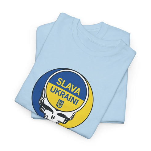 Grateful Dead - Slava Ukraini Stealie Grateful Dead T-Shirt - StealieShop