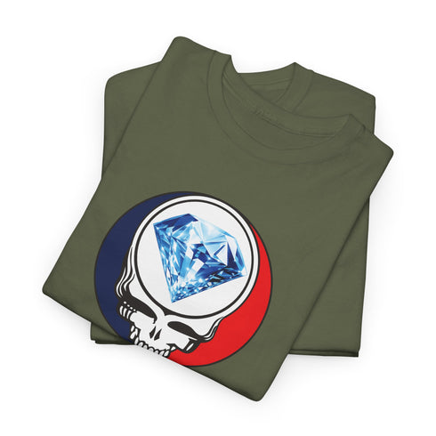 Custom Diamond Stealie Unisex Grateful Dead T-Shirt