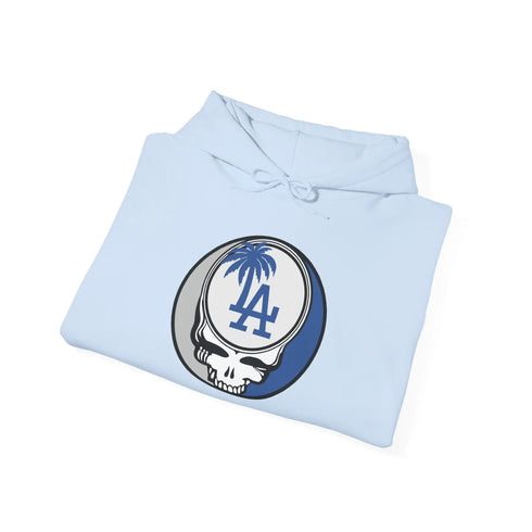 Grateful Dead - Los Angeles Dodgers Grateful Dead Unisex Heavy Blend Hoodie - StealieShop