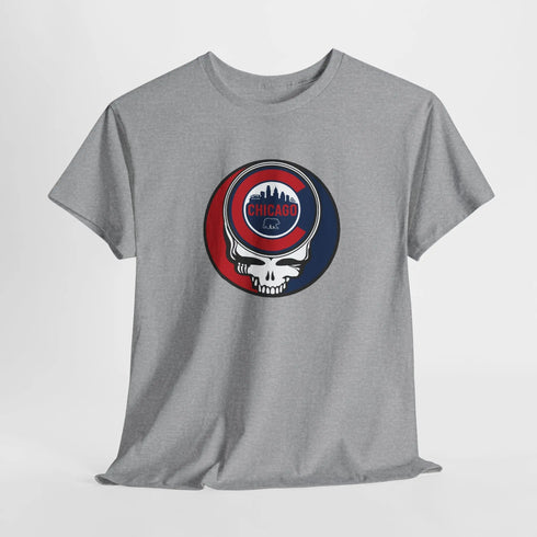 Grateful Dead - Chicago Cubs Grateful Dead Steal Your Face T-Shirt - MLB - StealieShop
