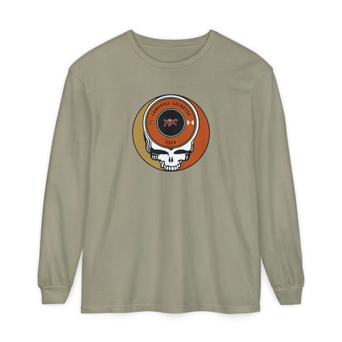 Campbell Lacrosse Garment-Dyed Long Sleeve T-Shirt