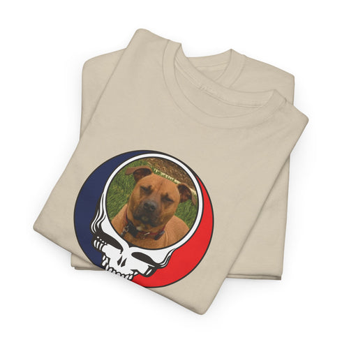 Custom Dog Stealie Unisex Grateful Dead T-Shirt (133)