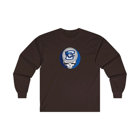 Creighton University Grateful Dead Long Sleeve Tee - StealieShop