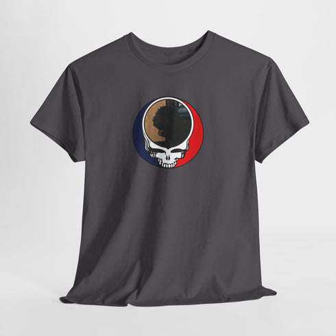 Custom Dog Stealie Unisex Grateful Dead T-Shirt (49)