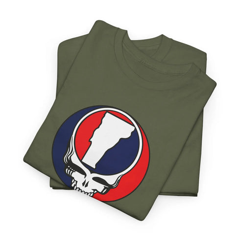 Vermont Map Stealie Grateful Dead T-Shirt