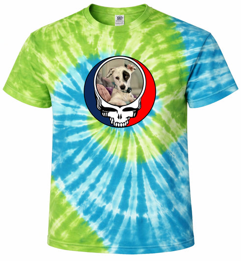 1370 - Custom Stealie Tie-Dye