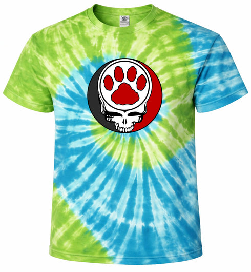 1412 - Custom Stealie Tie-Dye