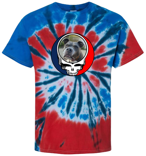 1545 - Custom Stealie Tie-Dye