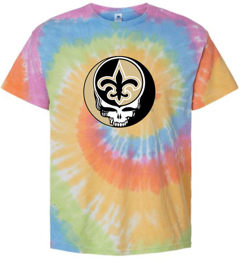 1754 - Custom Stealie Tie-Dye