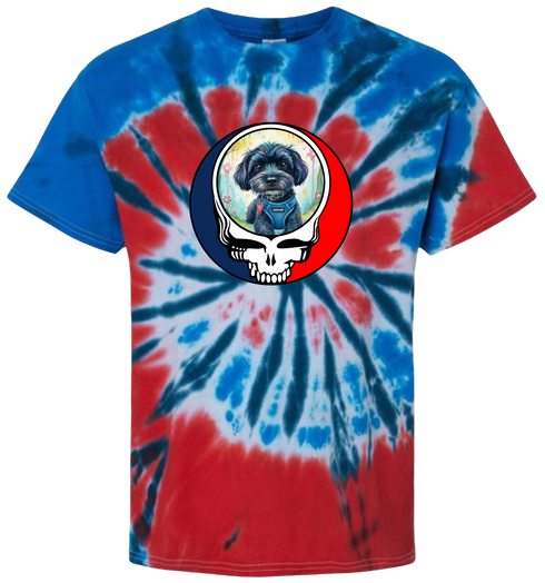 1540 - Custom Stealie Tie-Dye