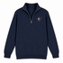 Jerry and His Friends - Life is dead.® - Premium Grateful Dead Quarter-Zip Pullover - Navy - 3