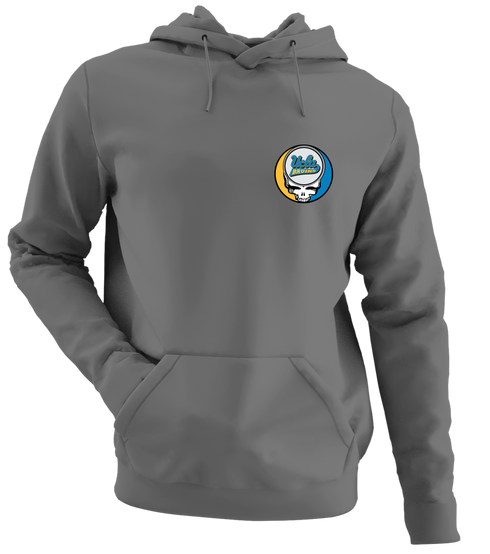 UCLA - Premium Grateful Dead Left Chest Hoodie - Charcoal - 8