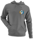 UCLA - Premium Grateful Dead Left Chest Hoodie - Charcoal - 8