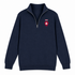 Bama Jerry - Life is dead.® Alabama - Premium Grateful Dead Quarter-Zip Pullover - Navy - 4
