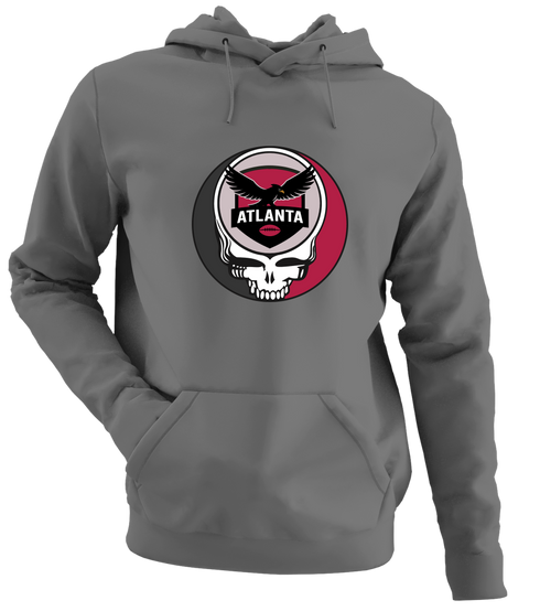 Atlanta Football - Premium Grateful Dead Hoodie - Charcoal - 8