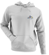 Jerry and Frank are Sharin' - Life is dead.® - Premium Grateful Dead Left Chest Hoodie - Sport Grey