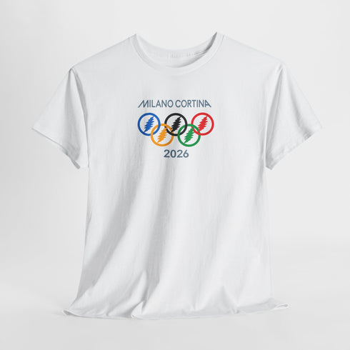 2026 Olympic Stealie Rings Grateful Dead T-Shirt